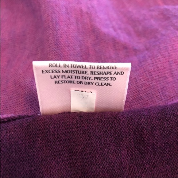 Eileen Fisher 1X Long Colorblock Cardigan Sweater - Picture 5 of 7